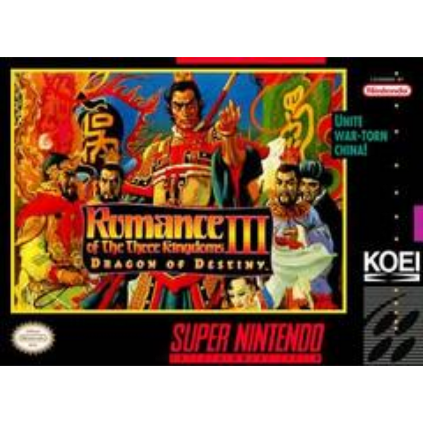 SNES - Romance of the Three Kingdoms III: Dragon of Destiny