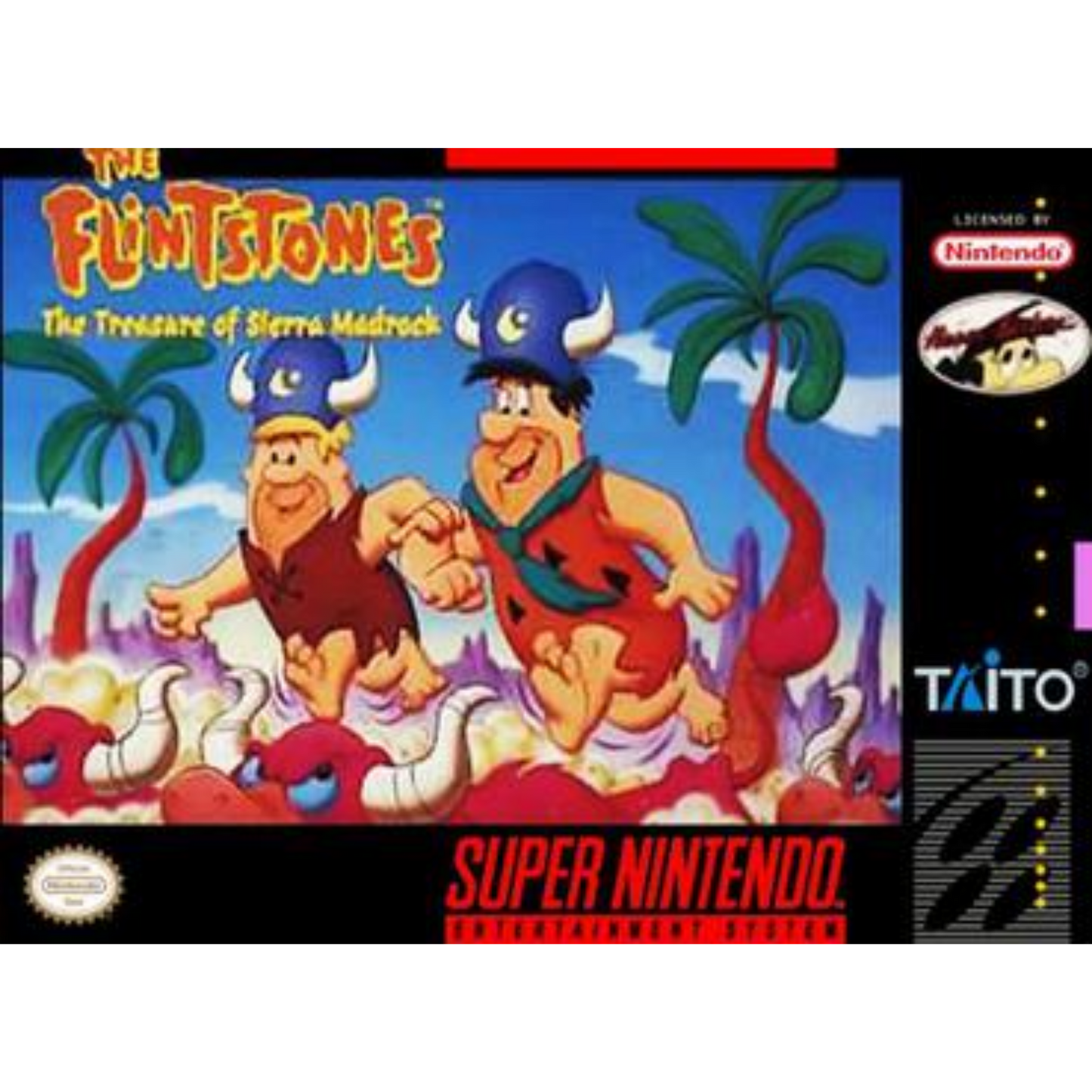 SNES - The Flintstones - The Treasure of Sierra Madrock