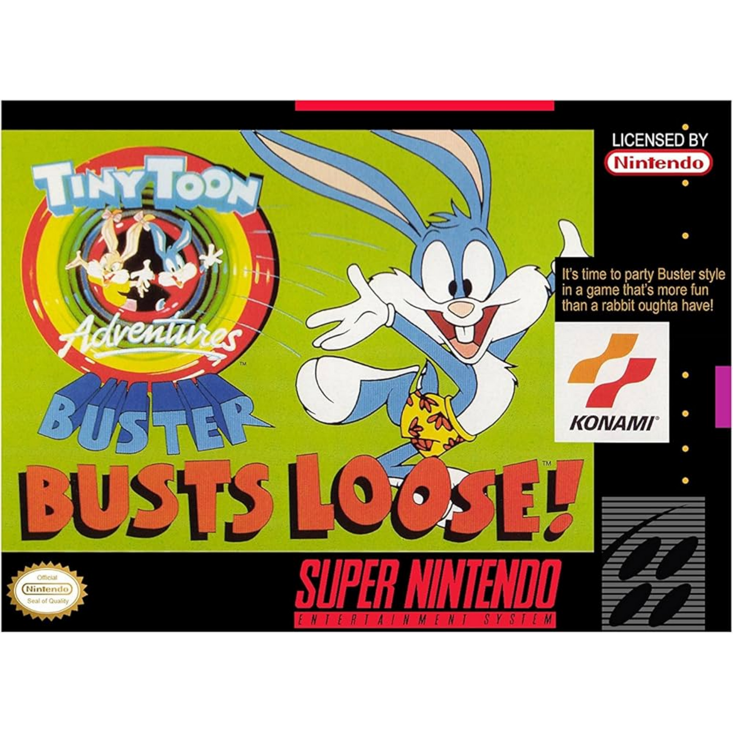 SNES - Tiny Toon Adventures Buster Busts Loose