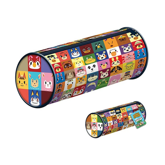 Animal Crossing (Villager Squares) Barrel Pencil Case