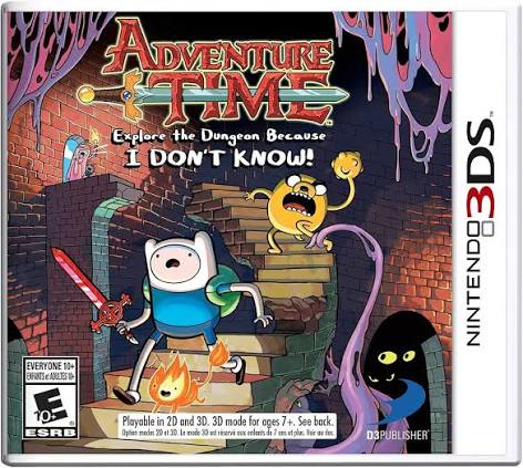 Adventure Time Explore the Dungeon Because I Don't Know - 3ds