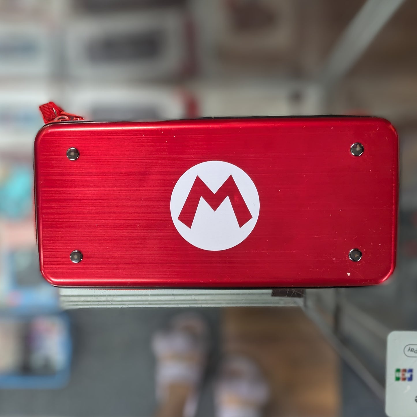 Metal Mario Switch Case
