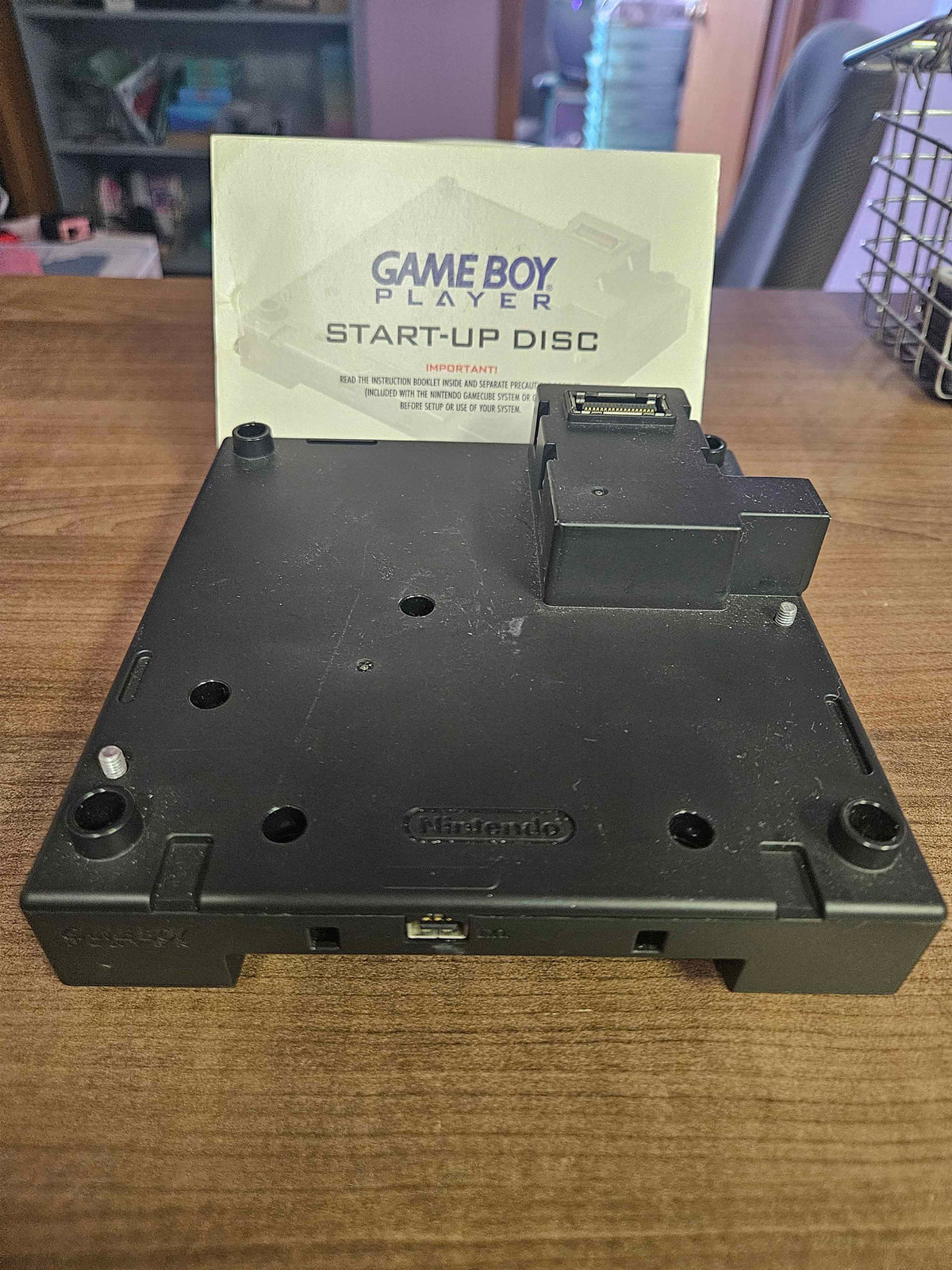 Gameboy Player with Startup Disc for Gamecube