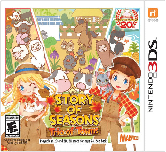 Story of Seasons Trio of Towns - 3DS