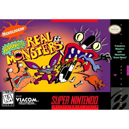 SNES - Aaahh!!! Real Monsters