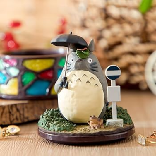 Accessory box Totoro and the bus stop - My Neighbour Totoro