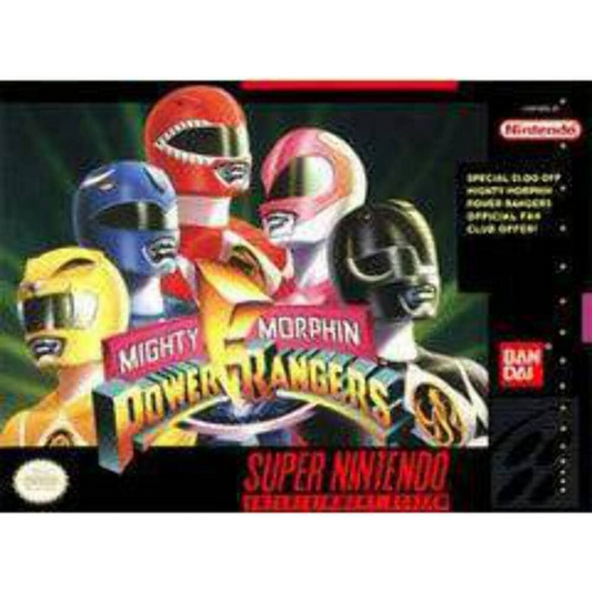 SNES - Mighty Morphin Power Rangers