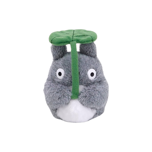 My Neighbor Totoro – Totoro With Leaf 5″ Beanbag Plush
