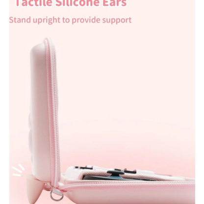 Pink Cat Ears System Carrying Case for Switch 2
