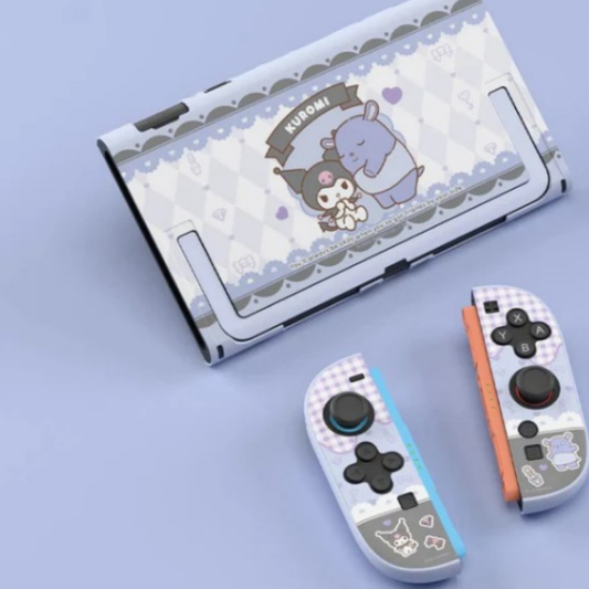 Sanrio Kuromi Happy Friends System & Controller Cover Protective Case