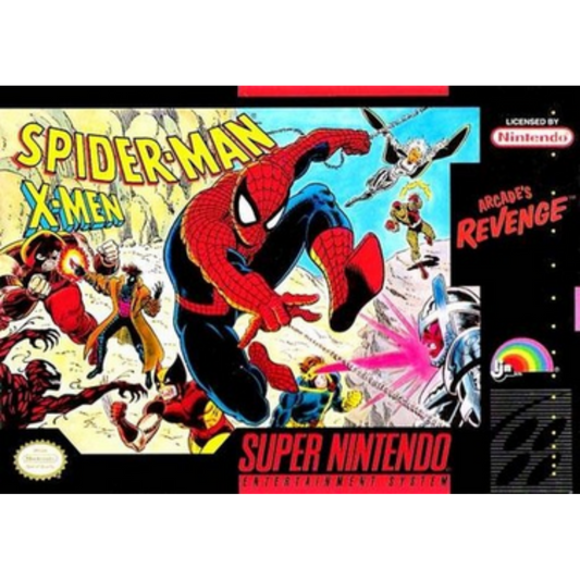 SNES - Spider-Man X-Men Adventures - Arcade's Revenge