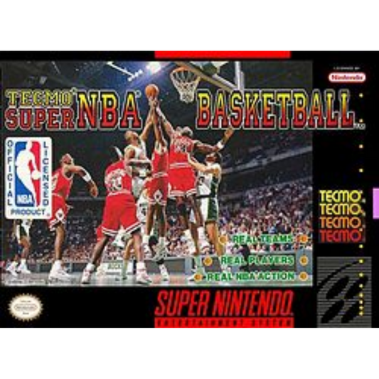 SNES - TECMO Super NBA Basketball