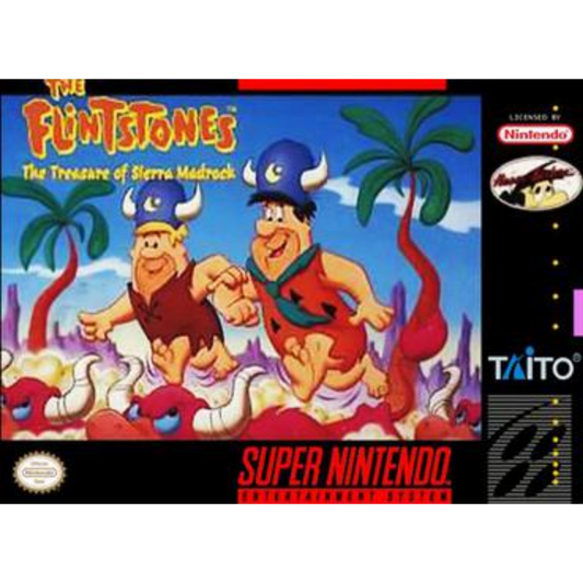 SNES - The Flintstones - The Treasure of Sierra Madrock