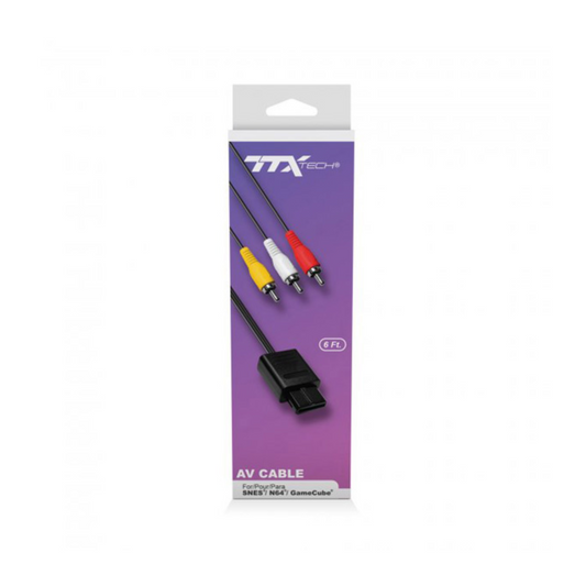 Snes, N64, GameCube Av Audio Video Cable [TTX Tech]