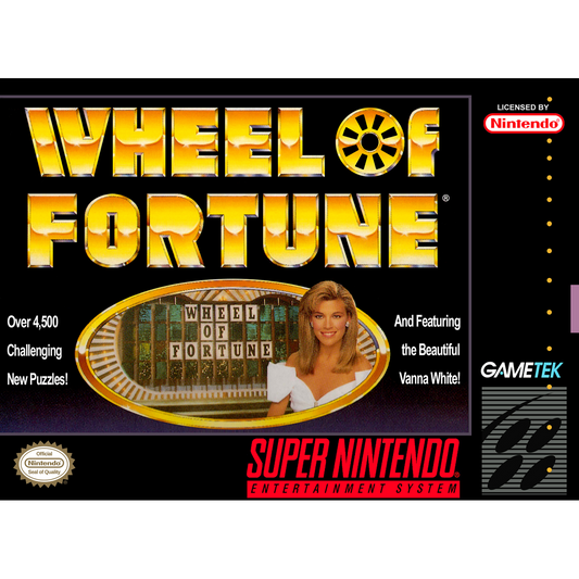 SNES - Wheel of Fortune Deluxe Edition