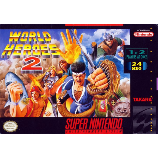 SNES - World Heroes 2