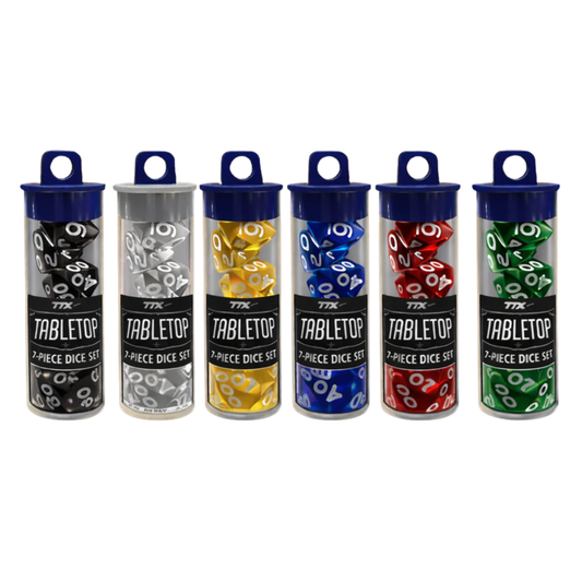 7 Piece Dice Tubes