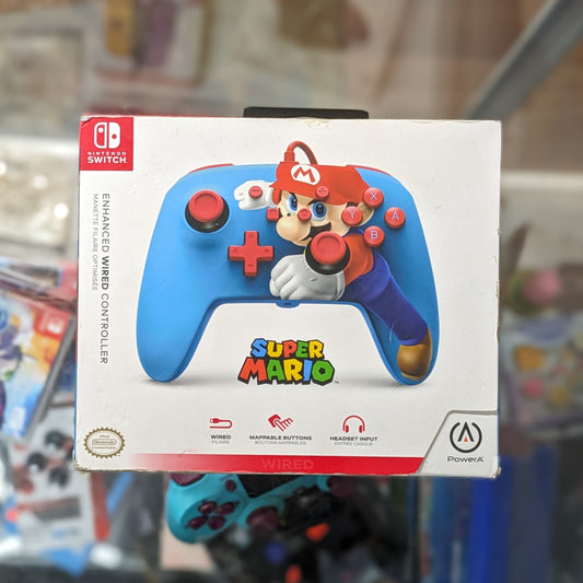 Power A Wired Switch Controller - Mario
