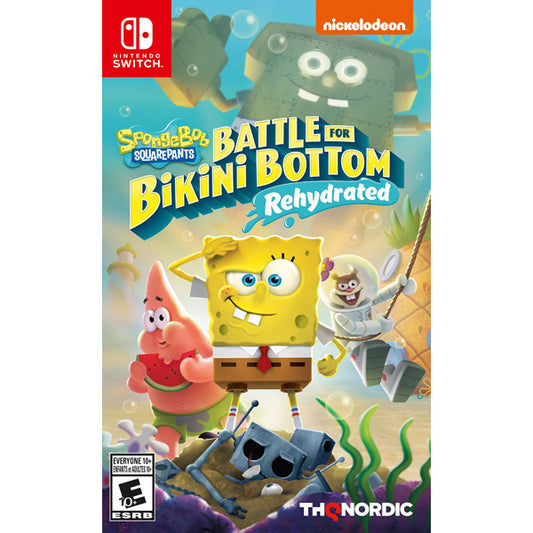 Spongebob Squarepants Battle for Bikini Bottom Rehydrated - Switch